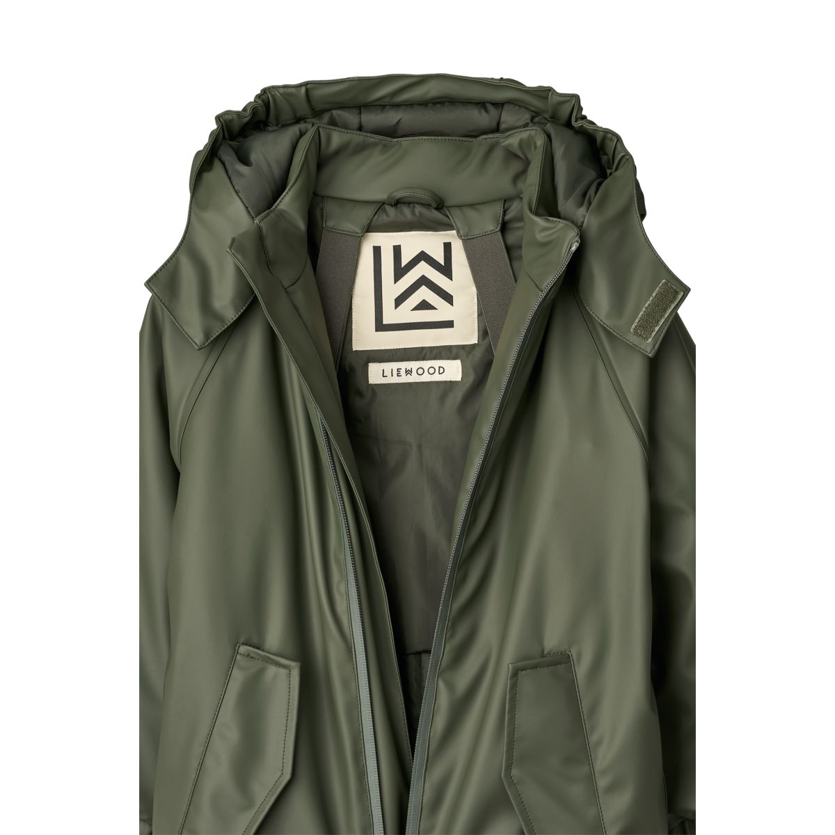 Liewood Combinaison de Pluie MADDY en PU - Hunter green - SUIT