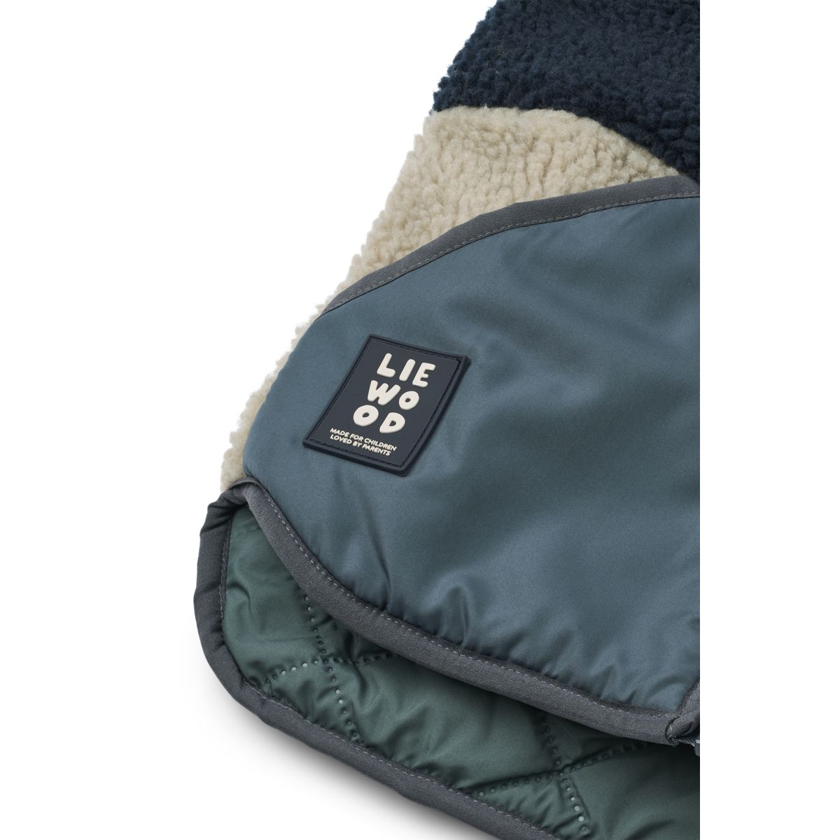 Liewood Veste Polaire Réversible DIANA - Whale blue multi mix - Weste