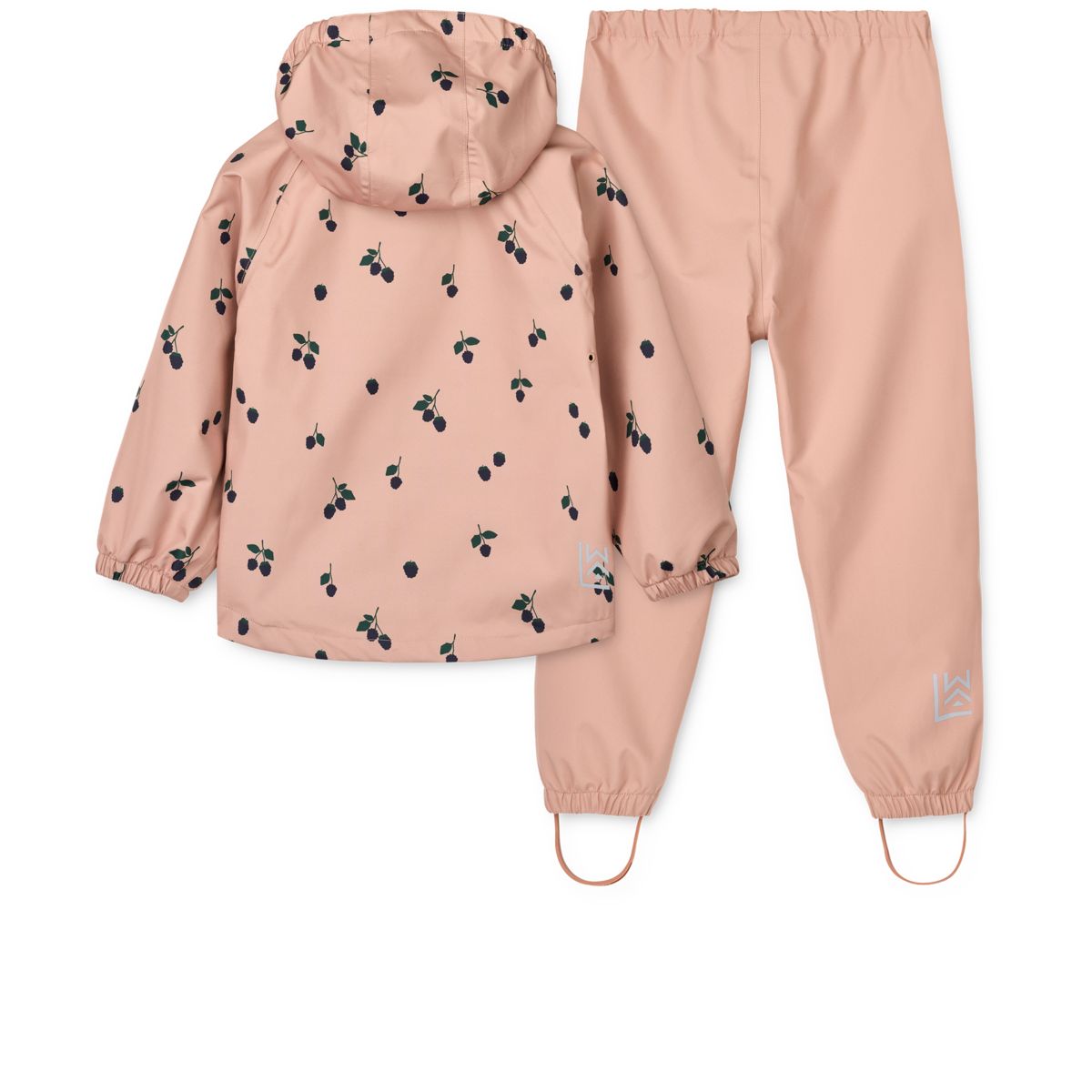 Liewood Ensemble Imperméable PEDIA - Berry / Pale Tuscany - Ensemble
