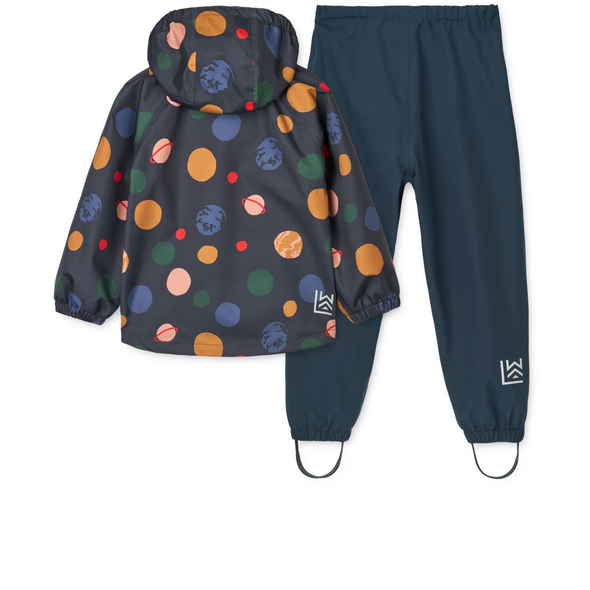 Liewood Pedia Rainwear Set - Universe / Classic navy - SET