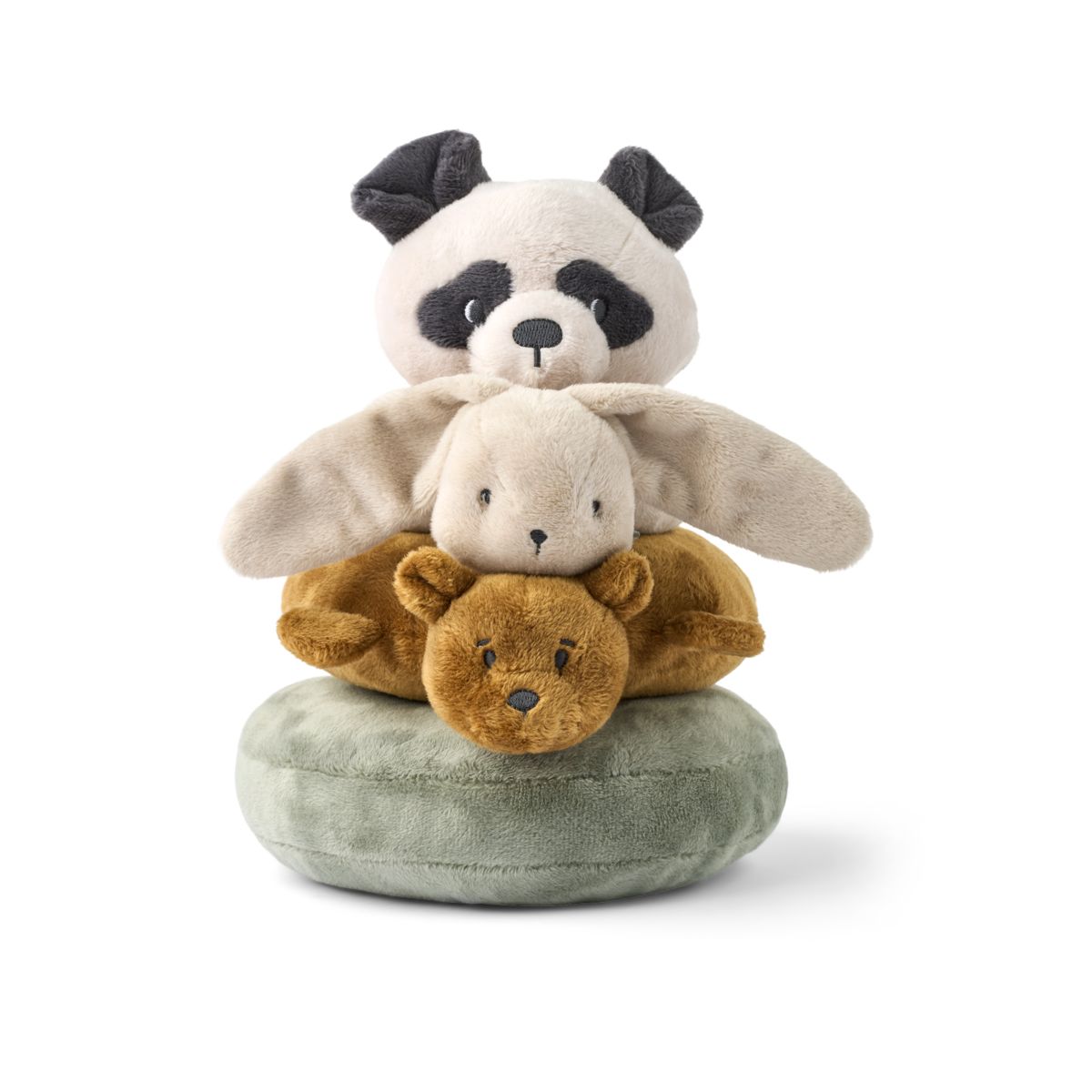 Liewood Sannie Plush Stacking Tower - Sandy multi mix - RATTLE