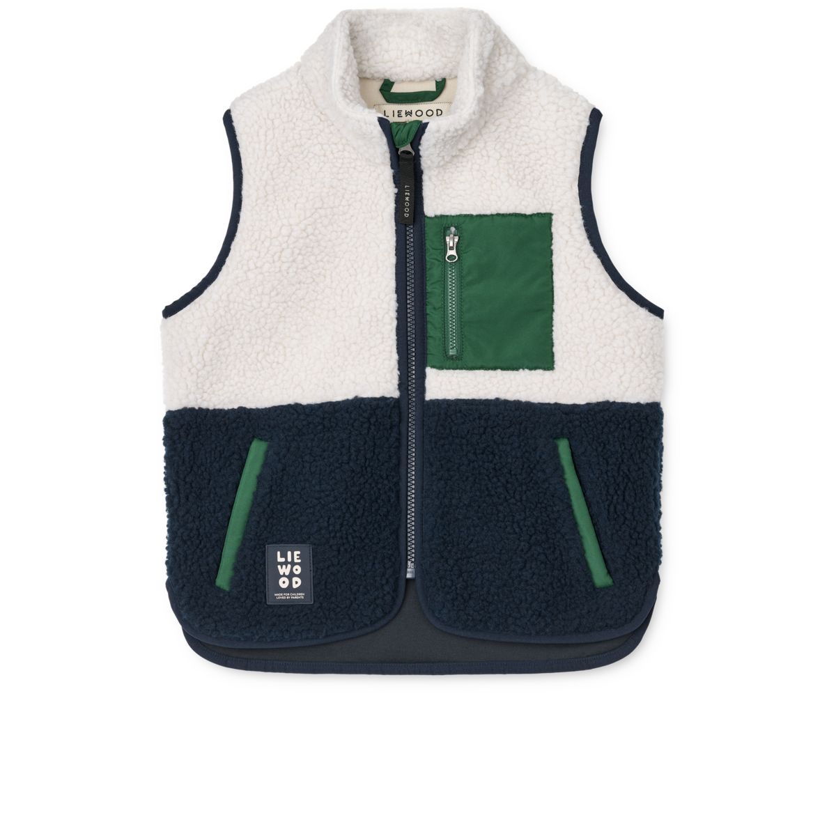 Liewood Gilet Polaire VADA - Classic navy multi mix - Weste