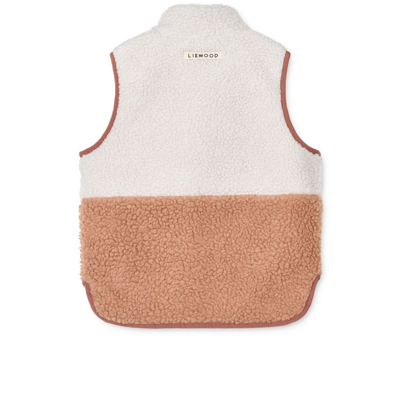 Liewood Gilet Polaire VADA - Tuscany rose multi mix - Weste