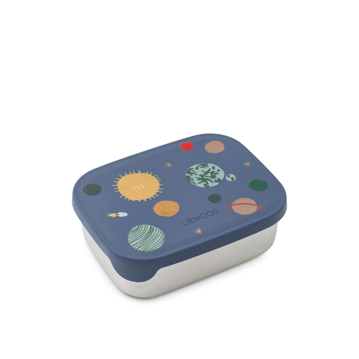 Liewood ARTHUR Steel Lunchbox - Universe / Classic navy - LUNCHBOX