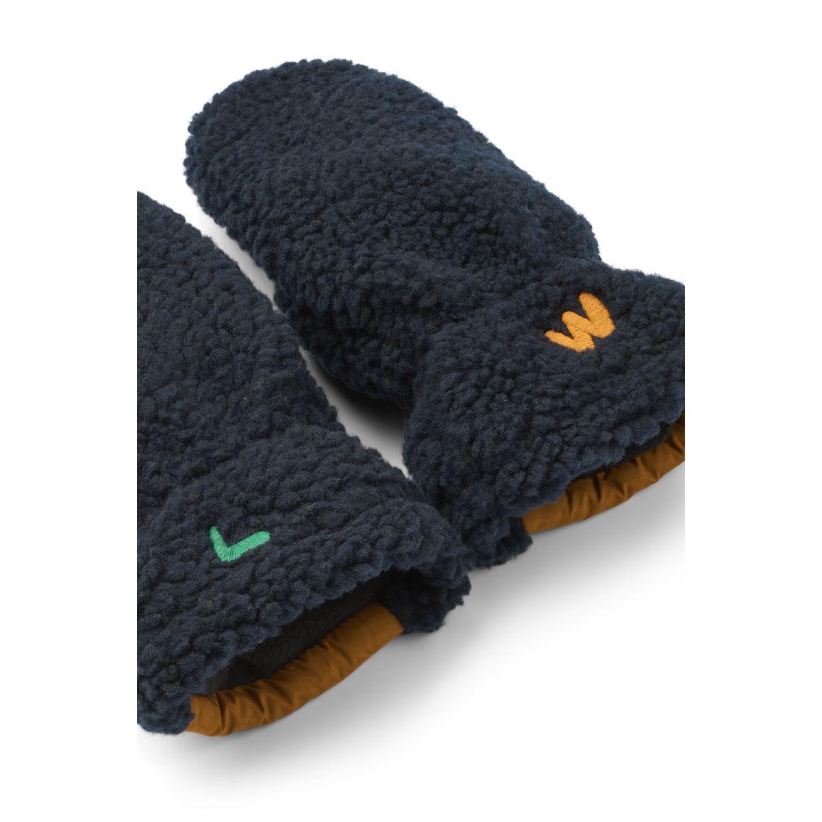 Liewood Grethe Pile Gloves - Classic navy multi mix - GLOVES/MITTENS