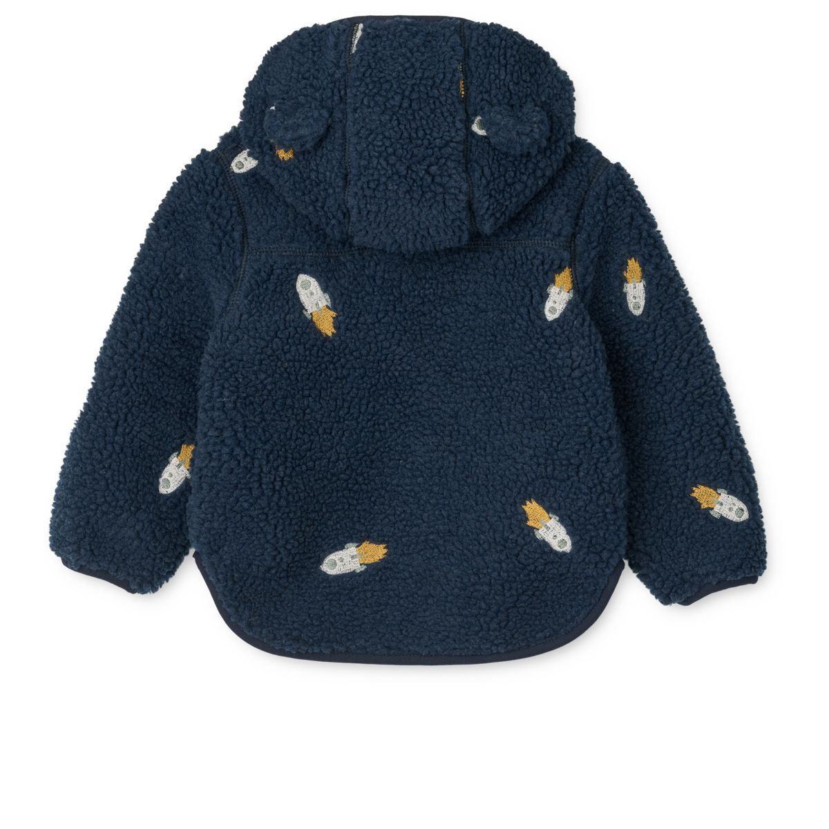 Liewood Polaire Mara Avec Oreilles - Rocket / Classic navy / Embroidery - Veste