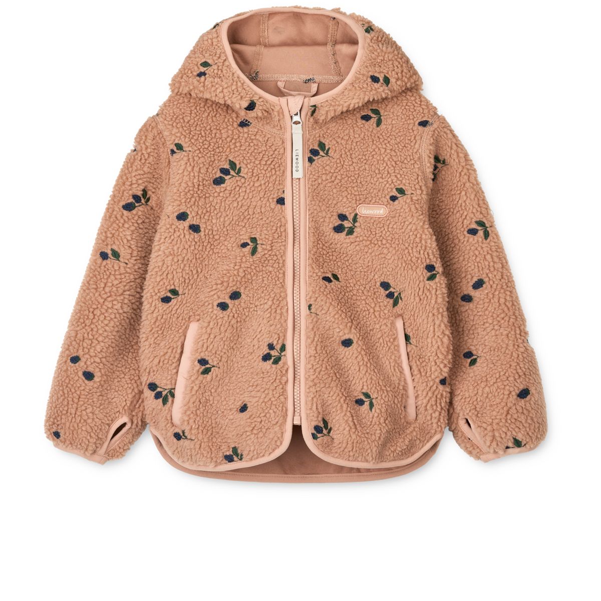 Liewood Polaire Mara - Berry / Pale tuscany / Embroidery - Veste