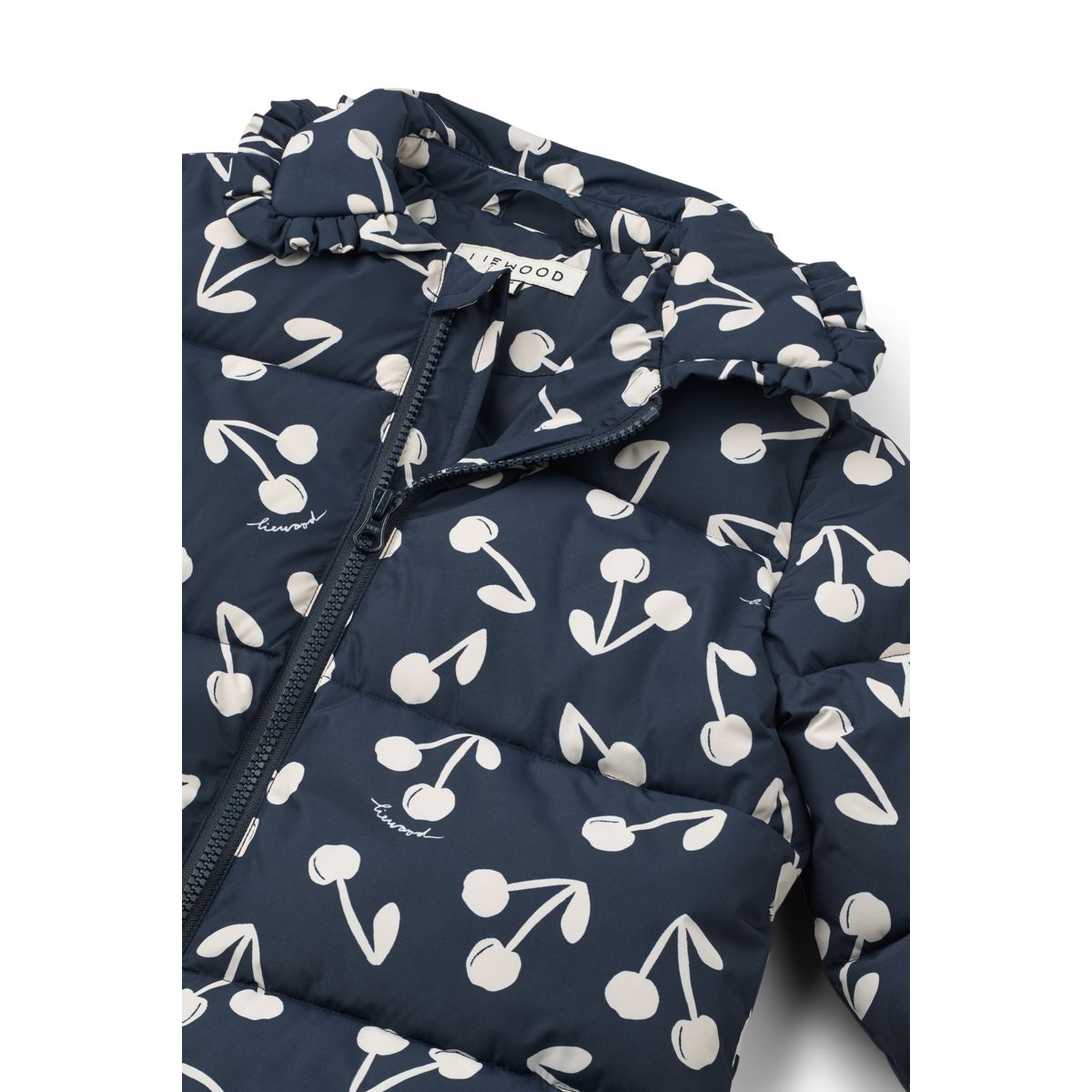 Liewood Veste longue ANEMONE - Cherry blossom / Classic navy - Veste