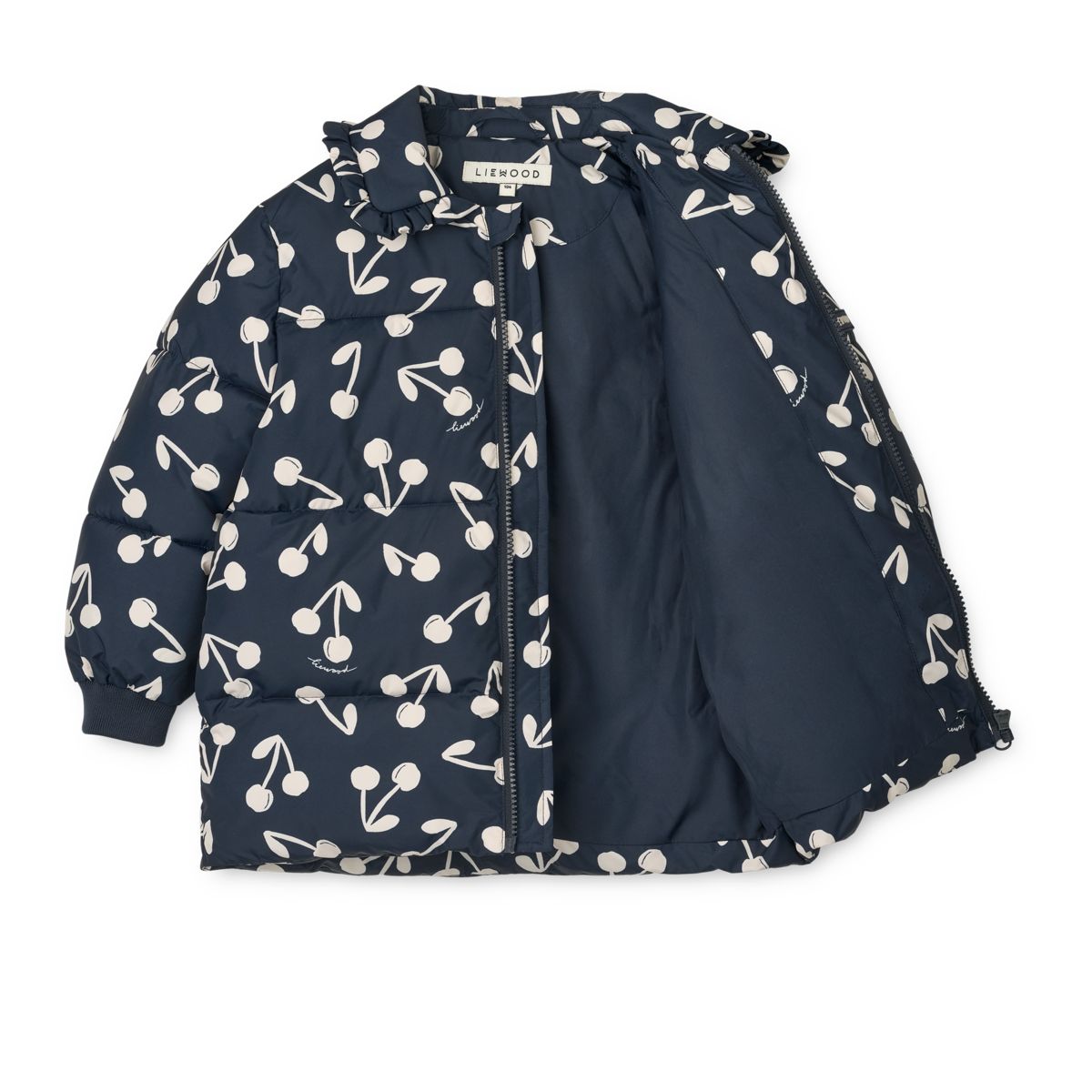 Liewood Veste longue ANEMONE - Cherry blossom / Classic navy - Veste