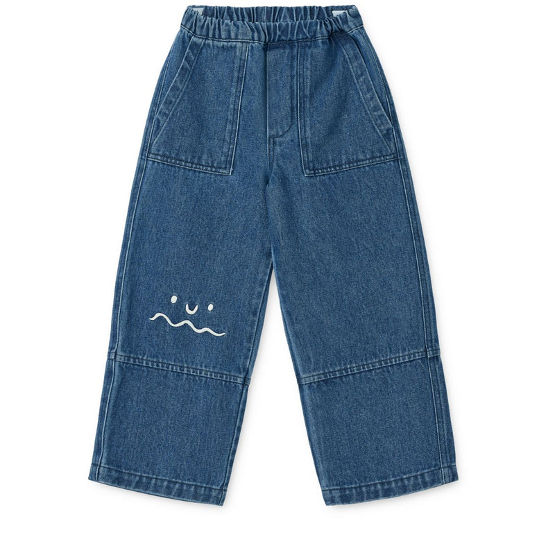 Liewood Pantalon en Jean CESAR - Medium blue denim - Pantalon