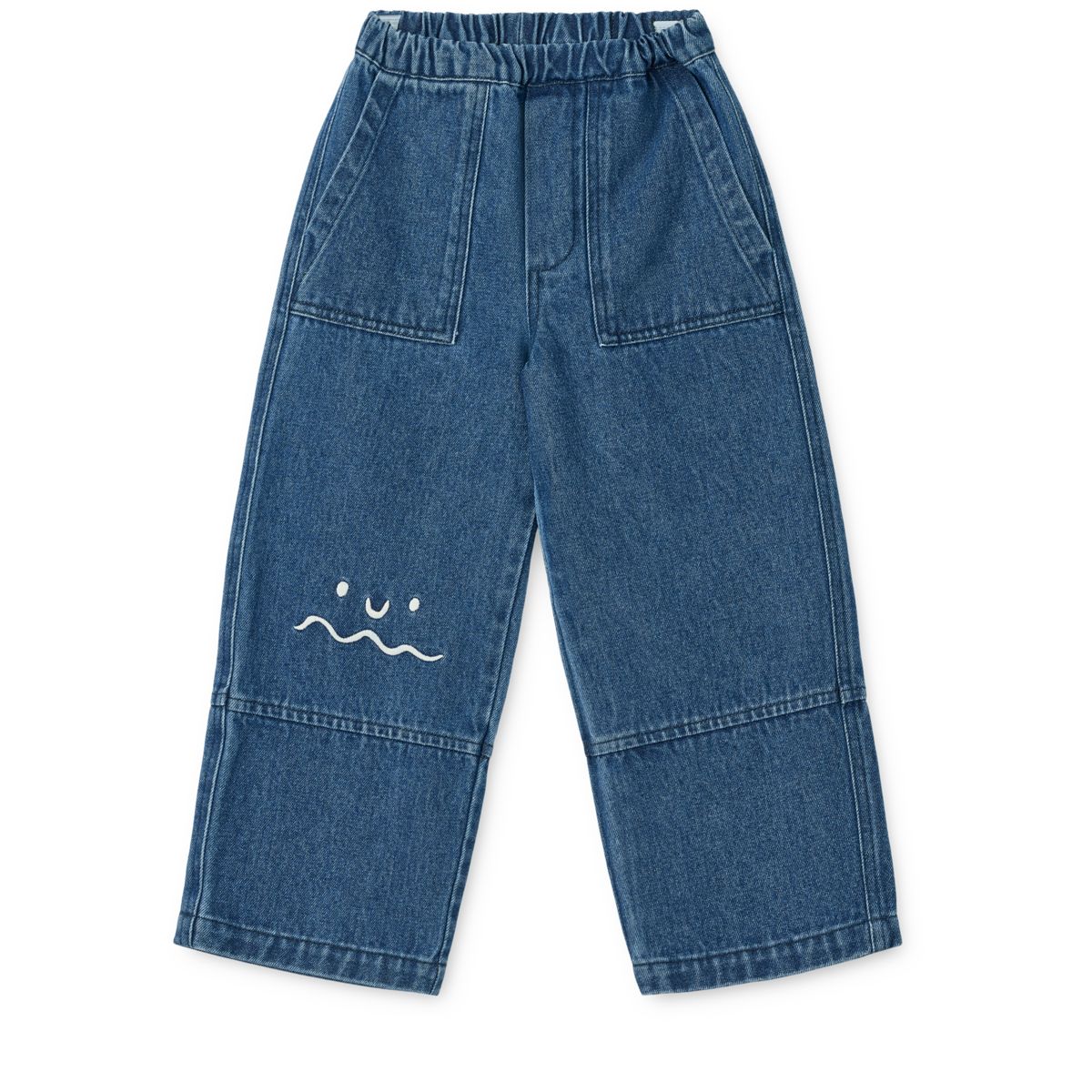 Liewood Pantalon en Jean CESAR - Medium blue denim - Pantalon