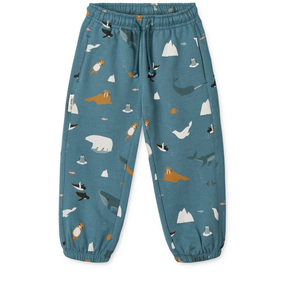 Liewood Arlo Sweatpants - Arctic Sea / Ocean view - SWEATPANTS