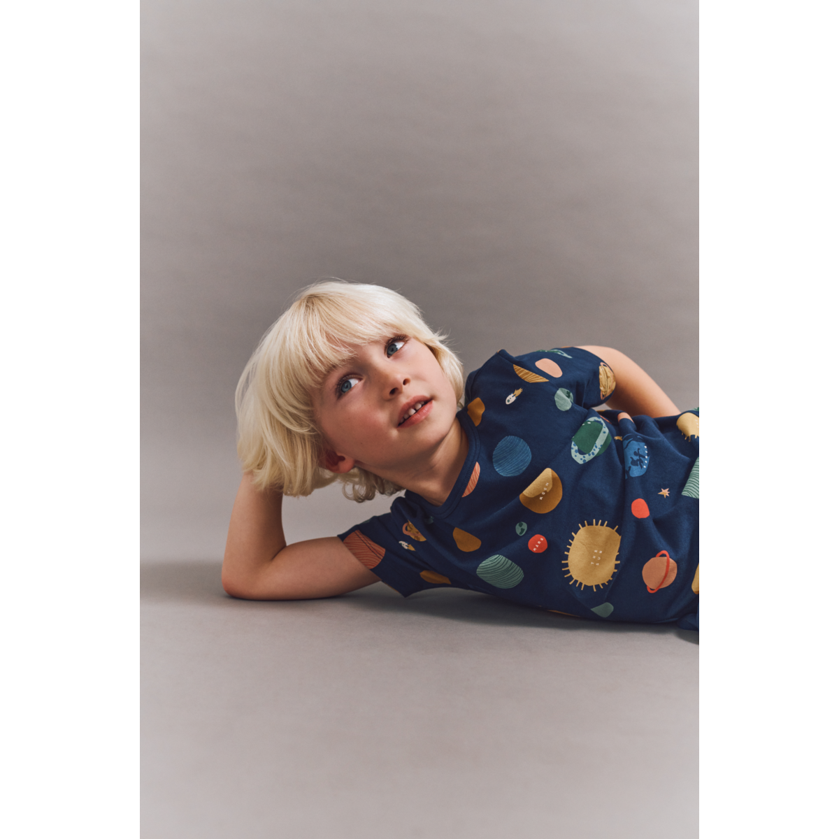 Liewood T-shirt à Manches Courtes APIA - Universe / Classic navy - T-shirt