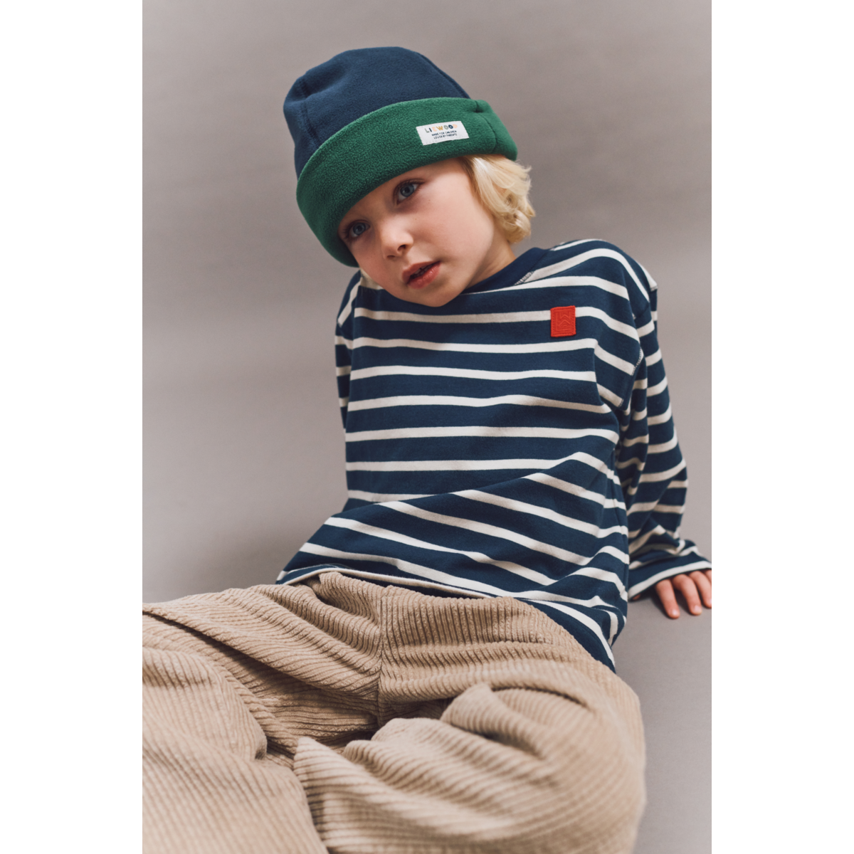 Liewood T-shirt à Manches Longues à Rayures TYLER - Stripe Classic navy / Creme de la creme - T-shirt