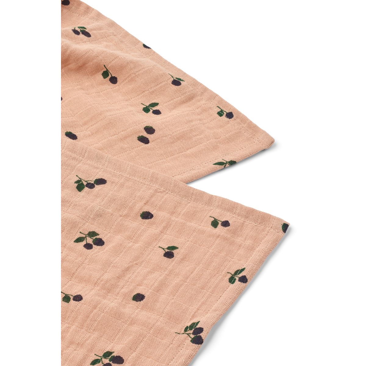 Liewood Lewis Muslin Cloth 2-Pack - Mini Berry / Pale tuscany - MUSLIN CLOTH