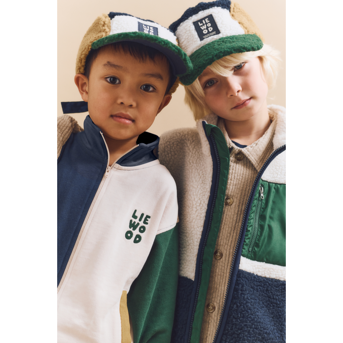 Liewood Casquette Polaire RORY - Classic navy multi mix - Chapeaux & Casquettes