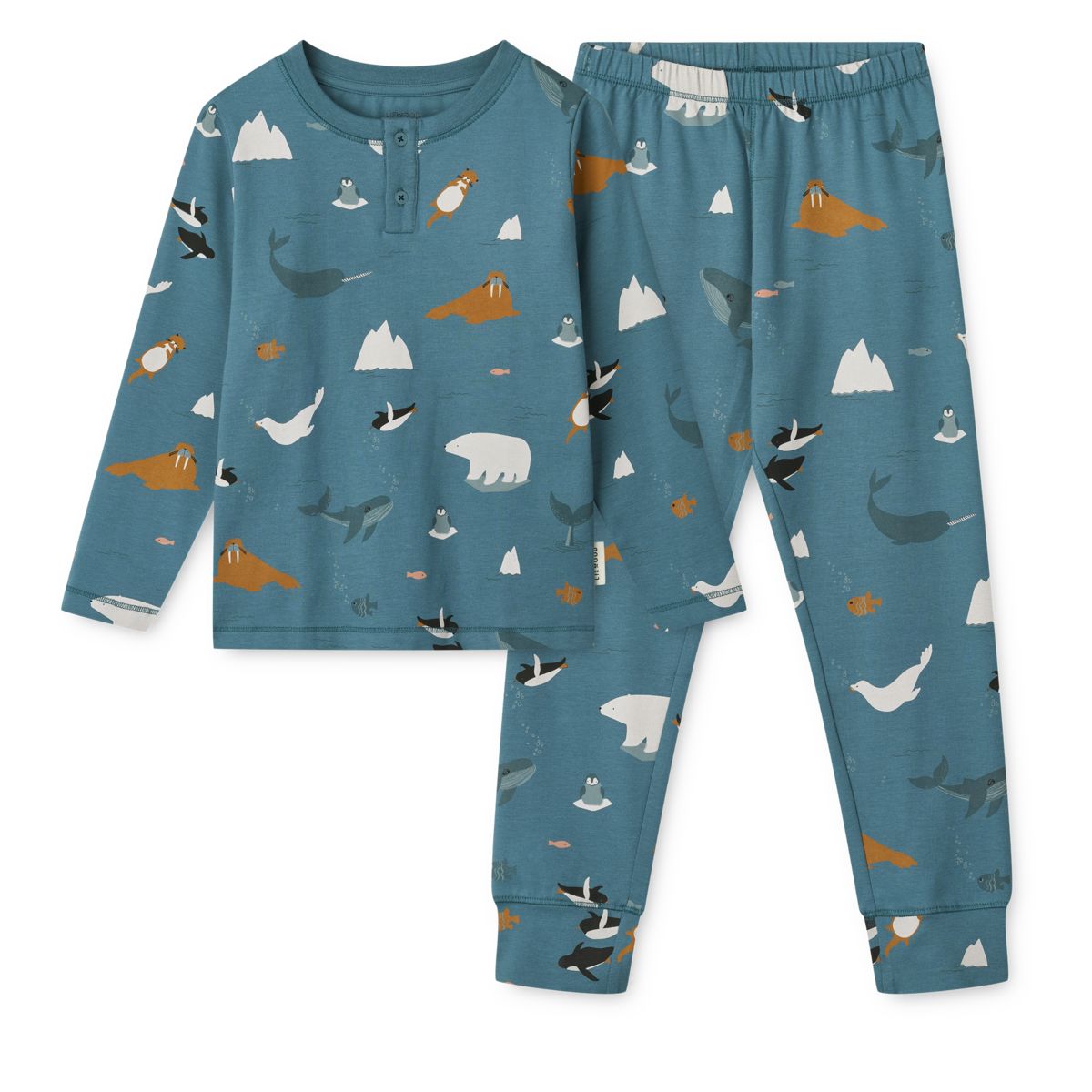Liewood Ensemble de Pyjama à Imprimé WILHELM - Arctic Sea / Ocean view - Ensemble pyjama