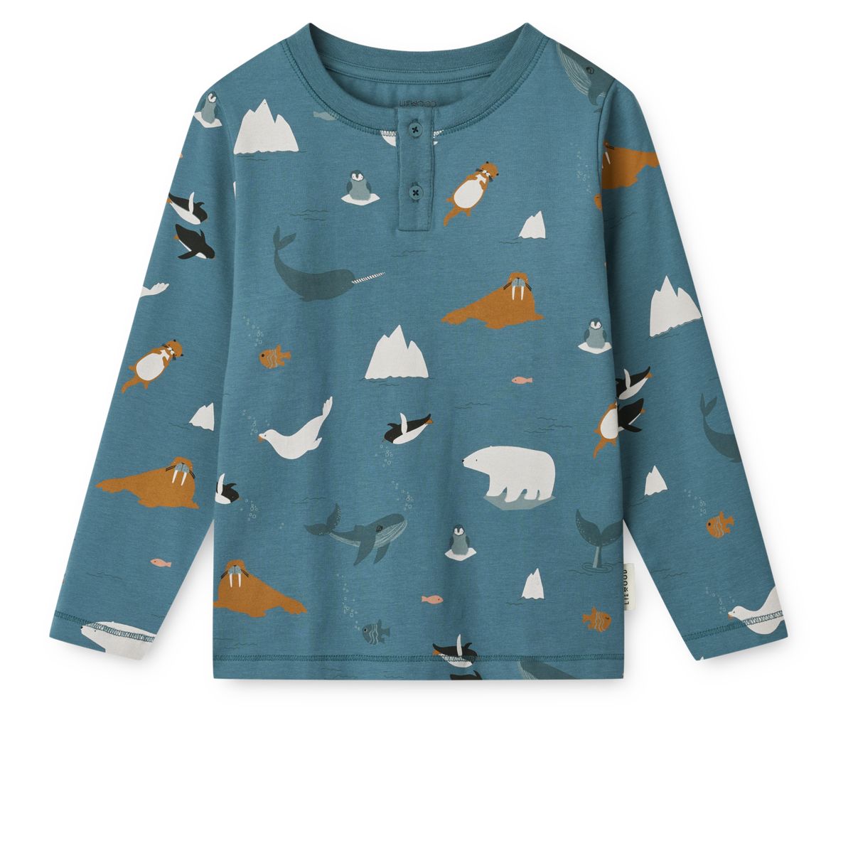Liewood Ensemble de Pyjama à Imprimé WILHELM - Arctic Sea / Ocean view - Ensemble pyjama