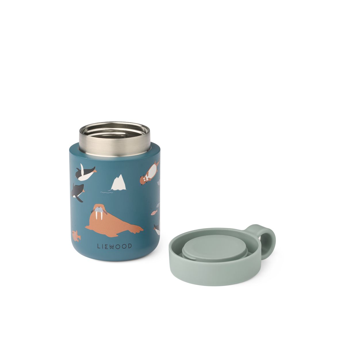 Liewood Bocal alimentaire KIANI - Arctic Sea / Ocean view - La boîte alimentaire