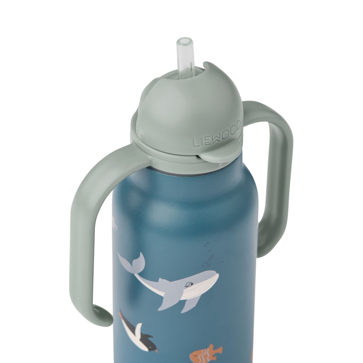 Liewood Bouteille à Imprimé KIMMIE 250 ml - Arctic Sea / Ocean view - Goude eau