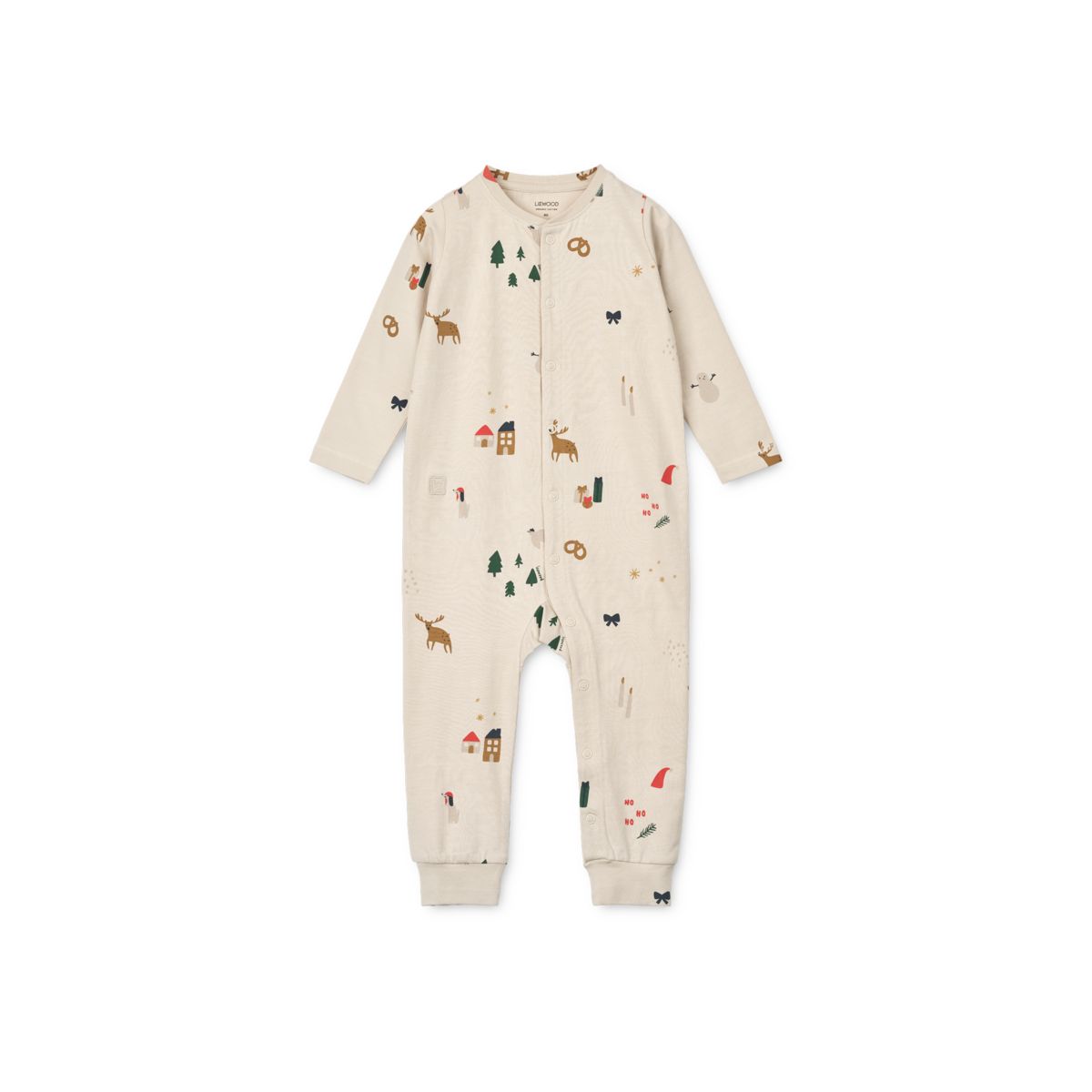 Liewood Combinaison Pyjama à Imprimé BIRK - Holiday / Sandy - Combinaison de pyjama