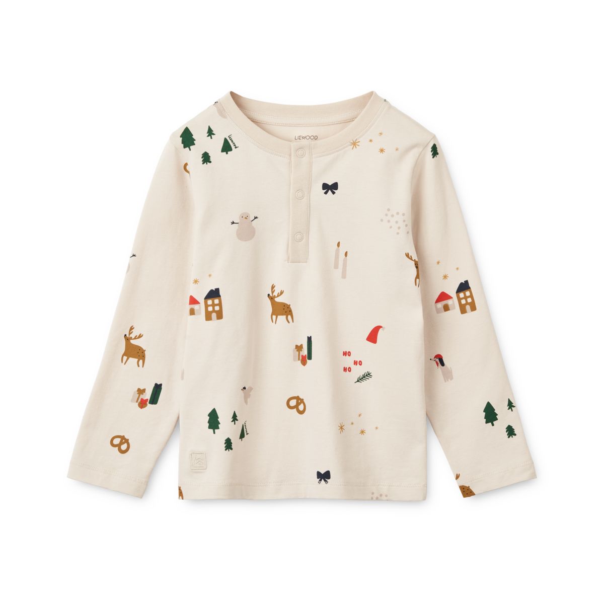 Liewood Wilhelm Printed Pyjama Set - Holiday / Sandy - PYJAMAS SET