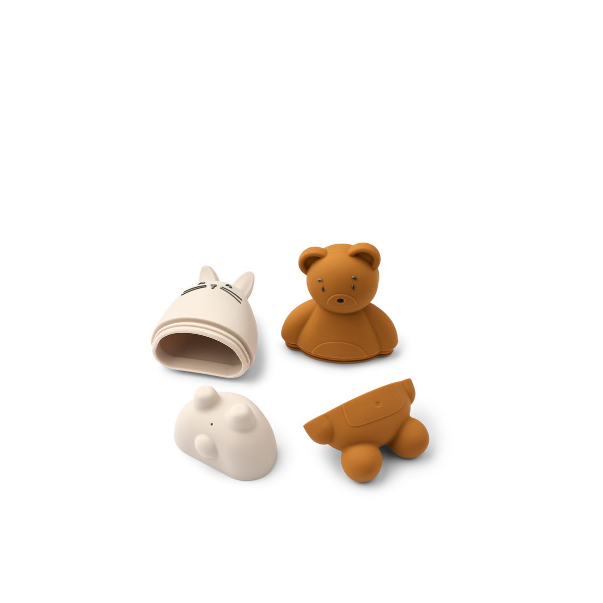 Liewood Jouets de Bain Flottants DUNCAN - Sandy / Mustard mix - Jouet de bain