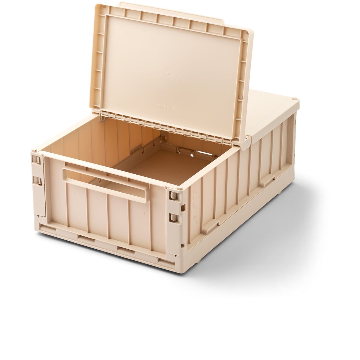 Liewood Coffre de Lit WESTON avec Couvercle - Sandy - Boîtes de rangement