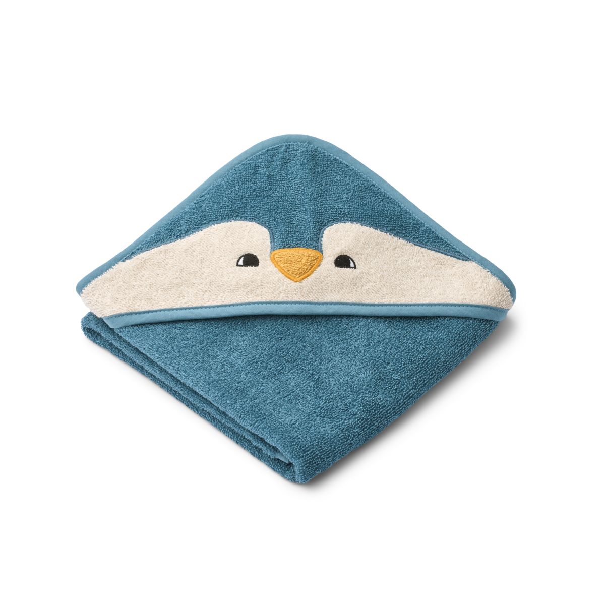 Liewood Albert Hooded Baby Towel - Oceanview mix - TOWEL / WASHCLOTH
