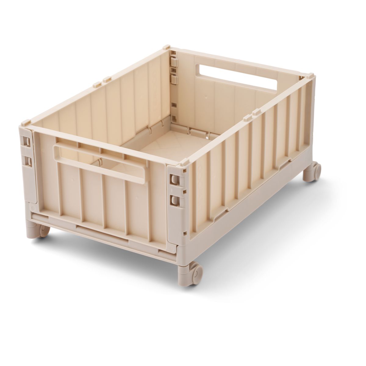 Liewood Coffre de Rangement WESTON Taille L avec Roulettes - Sandy - Boîtes de rangement