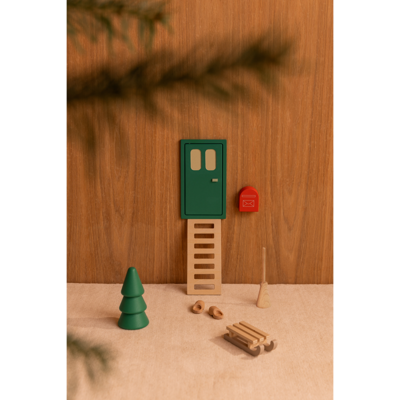 Liewood Porte de Lutin LENA - Garden green multi mix - Noël