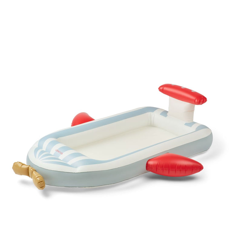 Liewood Piscine Gonflable PEYTON Aviateur - Ice blue / creme de la creme - Piscine