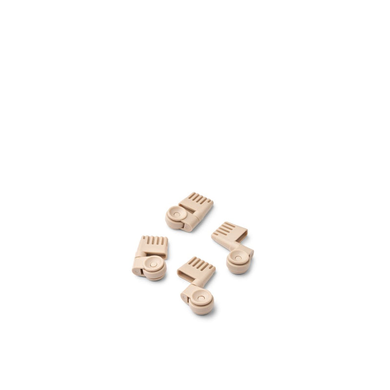 Liewood Roulettes pour Boîtes de Rangement WESTON Taille L, Lot de 1 - Sandy -