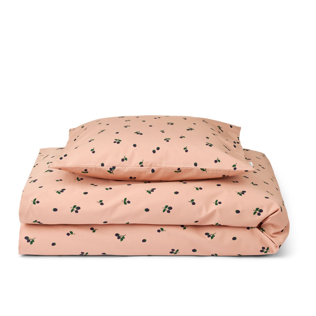 Liewood Linge de Lit Simple CARL 140x200 - Berry / Pale Tuscany - Linge de lit