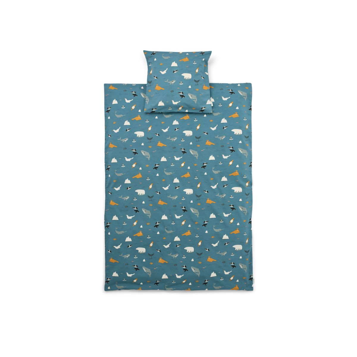 Liewood Linge de Lit pour Bébé CARMEN 70x100 - Arctic Sea / Ocean view - Linge de lit