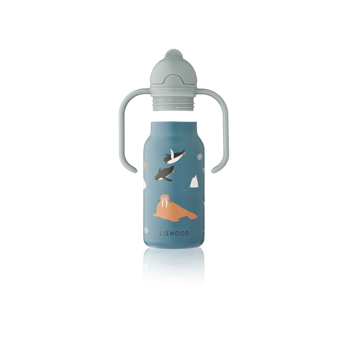 Liewood Bouteille à Imprimé KIMMIE 250 ml - Arctic Sea / Ocean view - Goude eau