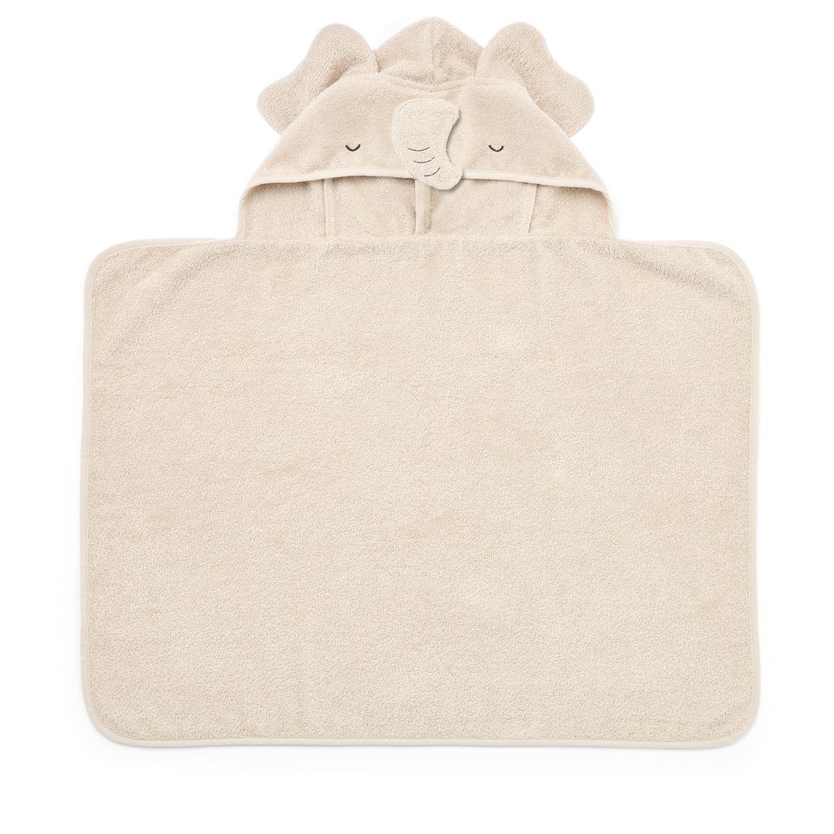 Liewood Serviette de Bain à Capuche pour Bébé VILAS - Sandy - Serviettes / Gants de toilettes