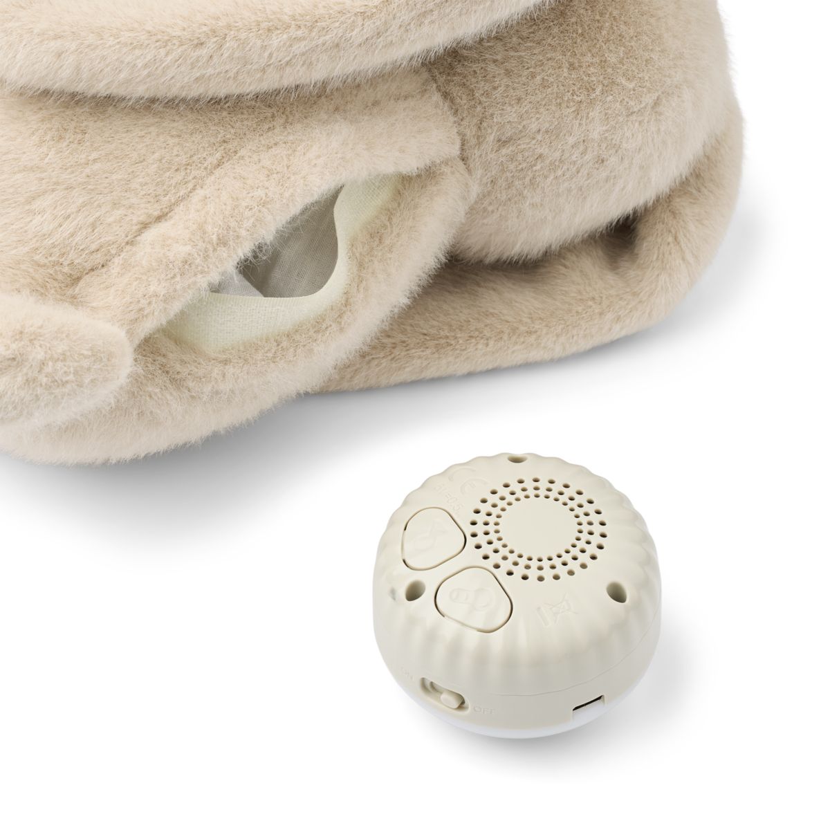 Liewood Lapin Peluche Musicale Apaisante HATTIE - Mist - Teddy