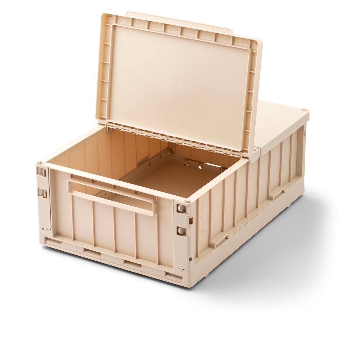 Liewood Couvercle Pliable de Boîte de Rangement WESTON Taille L, Lot de 1 - Sandy - PIÈCES DE RECHANGE POUR LE STOCKAGE