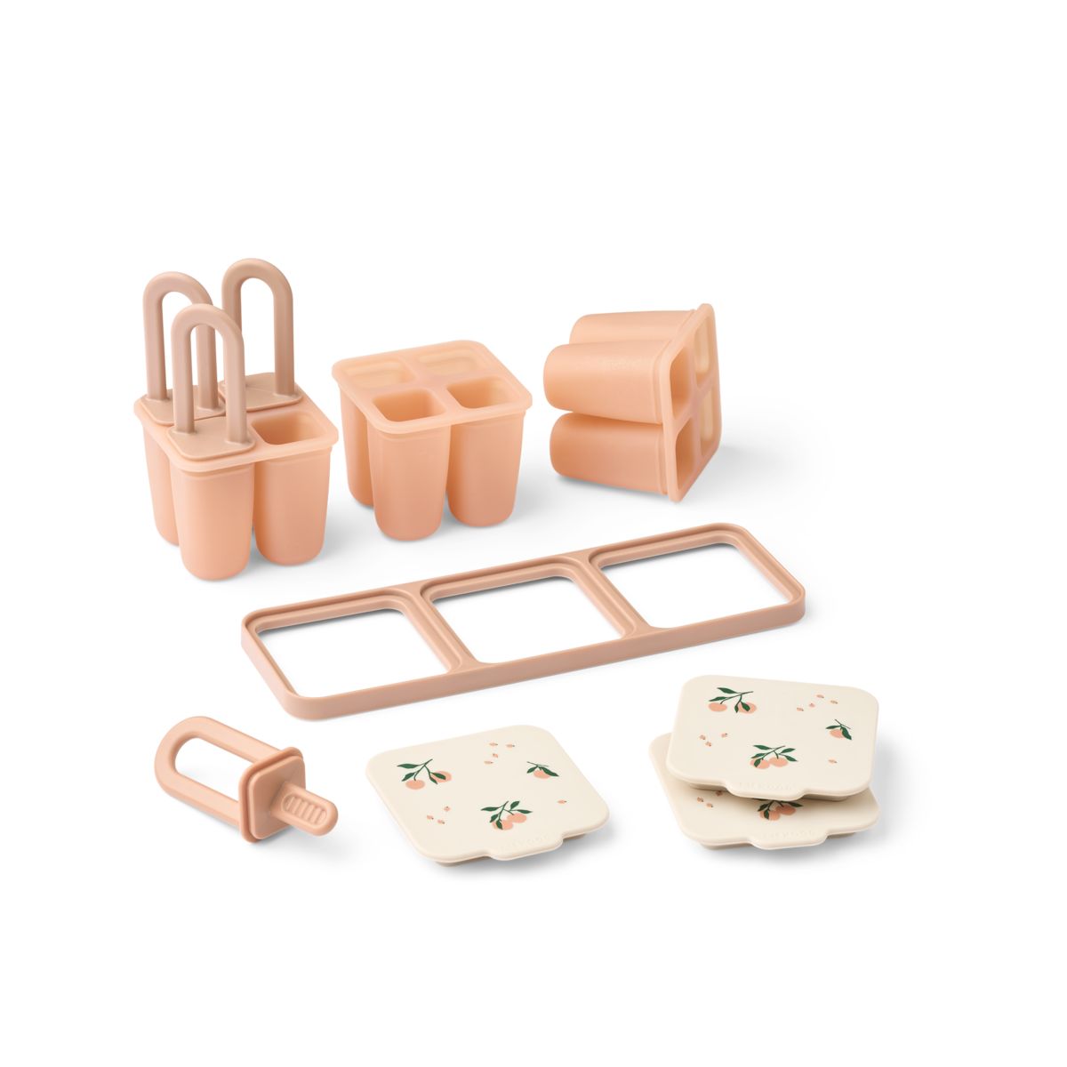 Liewood Plateau pour Aliments et Glaces KAIMEN - Peach / Sea shell - Sucettes Glacé