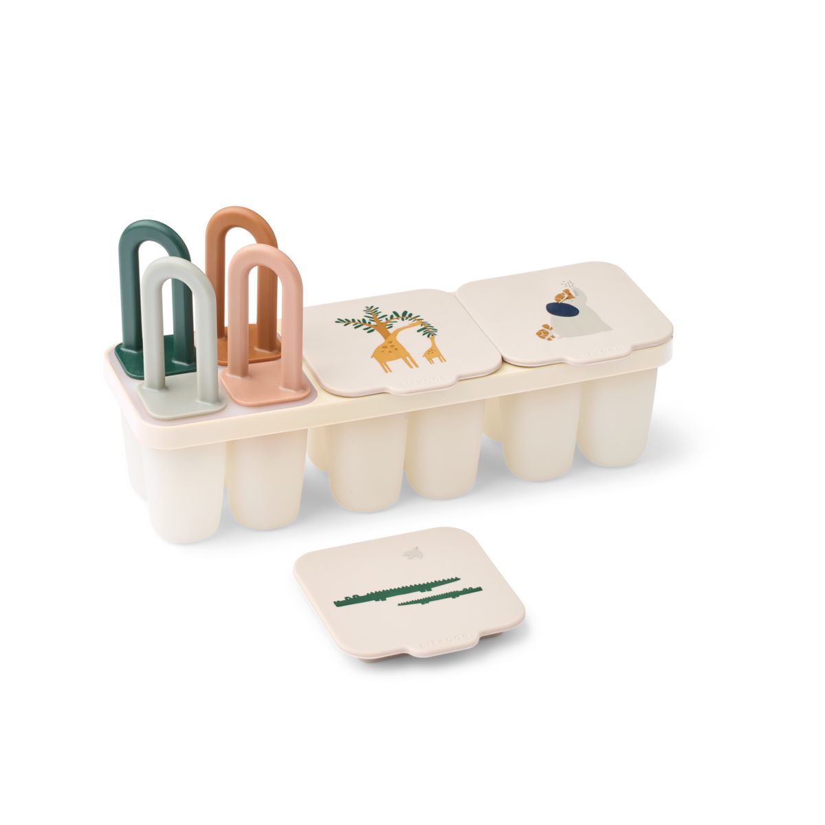 Liewood Plateau pour Aliments et Glaces KAIMEN - All together / Sandy - Sucettes Glacé