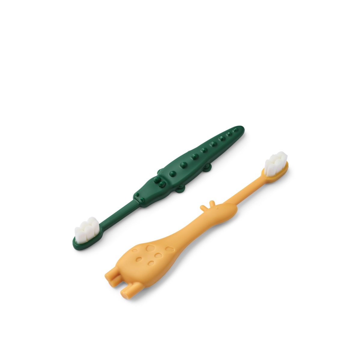 Liewood Brosse à dents FABIO pour Tout-Petits - Yellow mellow / Garden green - Bain & hygiène