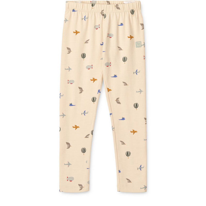Liewood Legging imprimé MARIE - Aviator / Ecru - Leggings