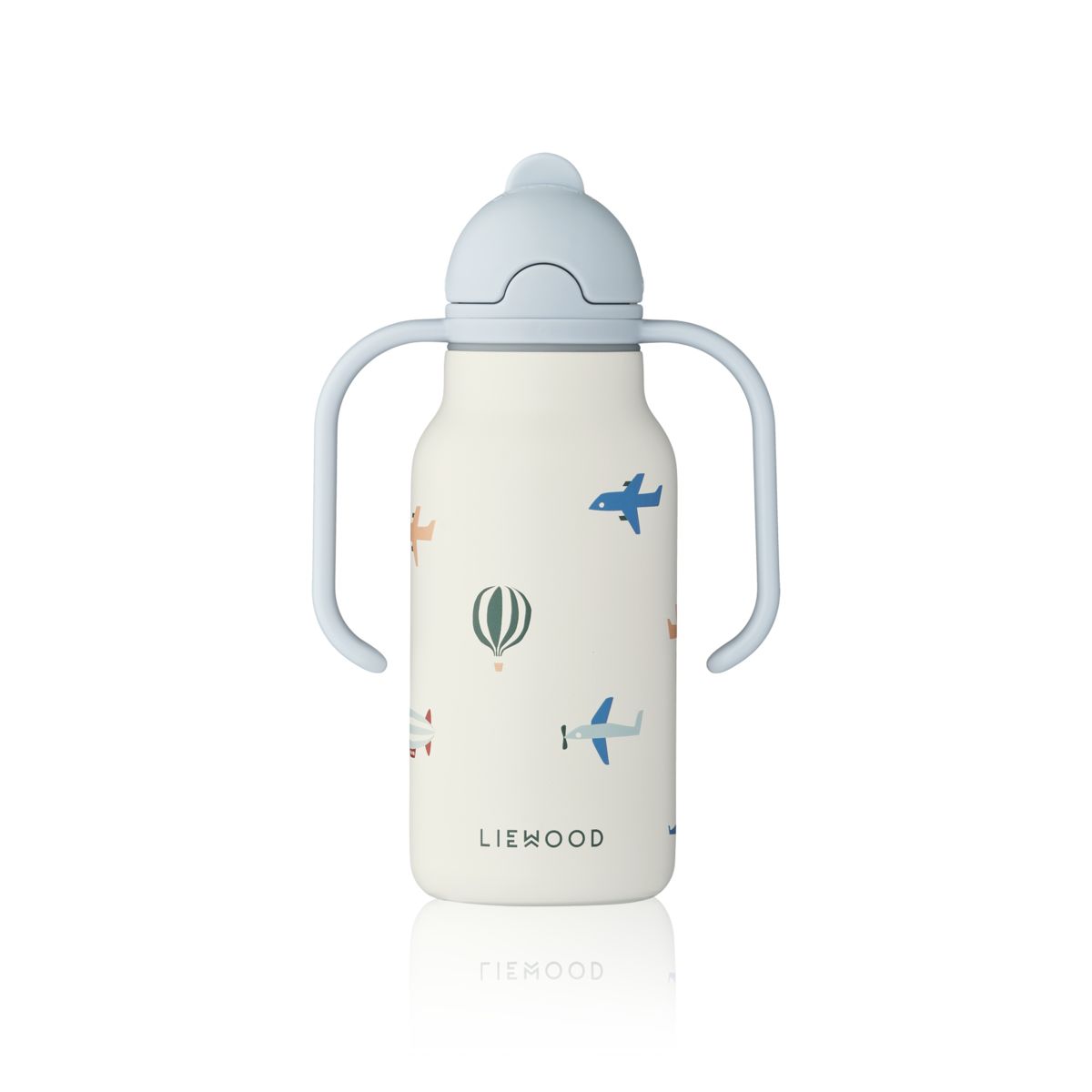 Liewood Bouteille à Imprimé KIMMIE 250 ml - Aviator / Ecru - Goude eau
