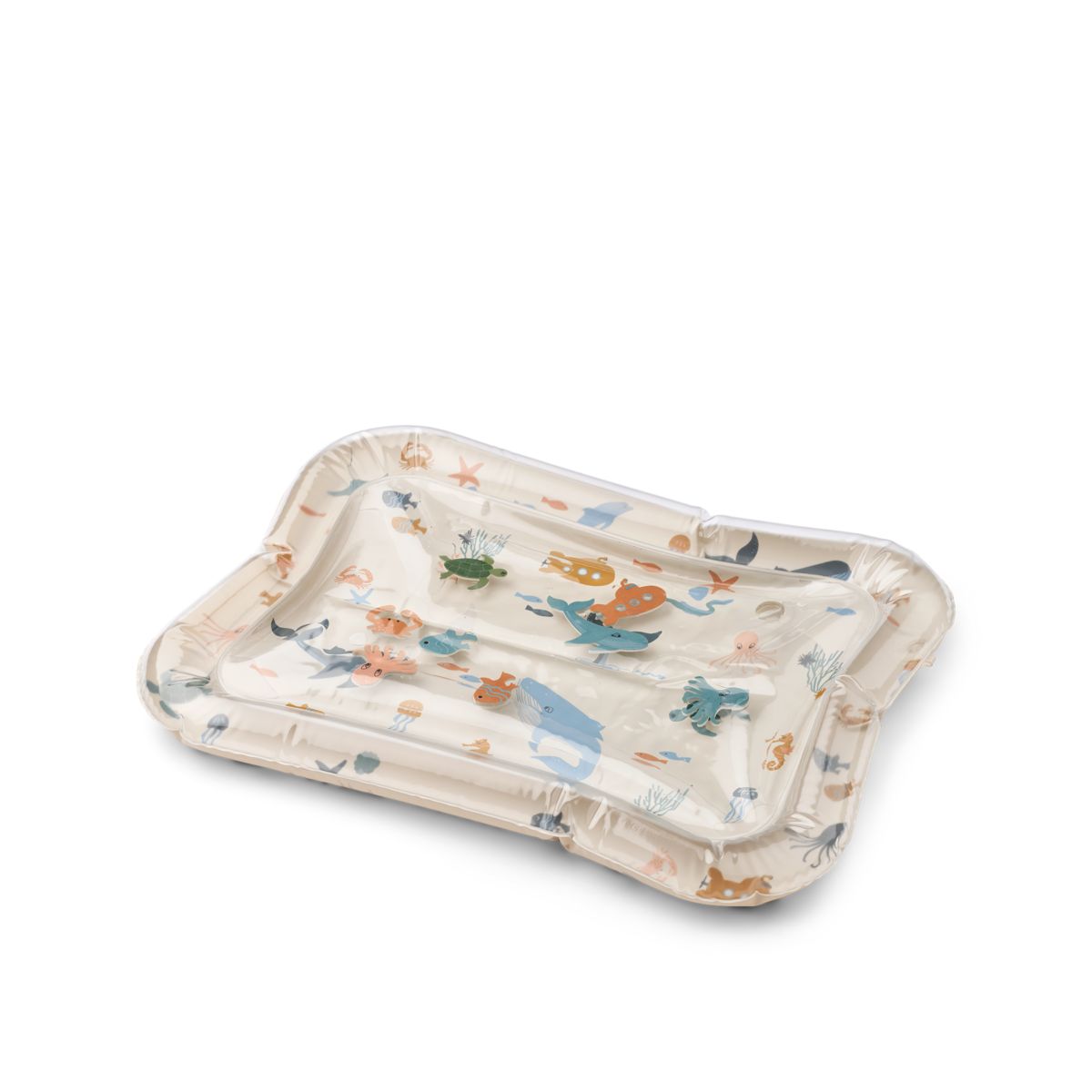 Liewood Tapis d'activités gonflable ELIN - Sea creature / Sandy - Jouets de bain