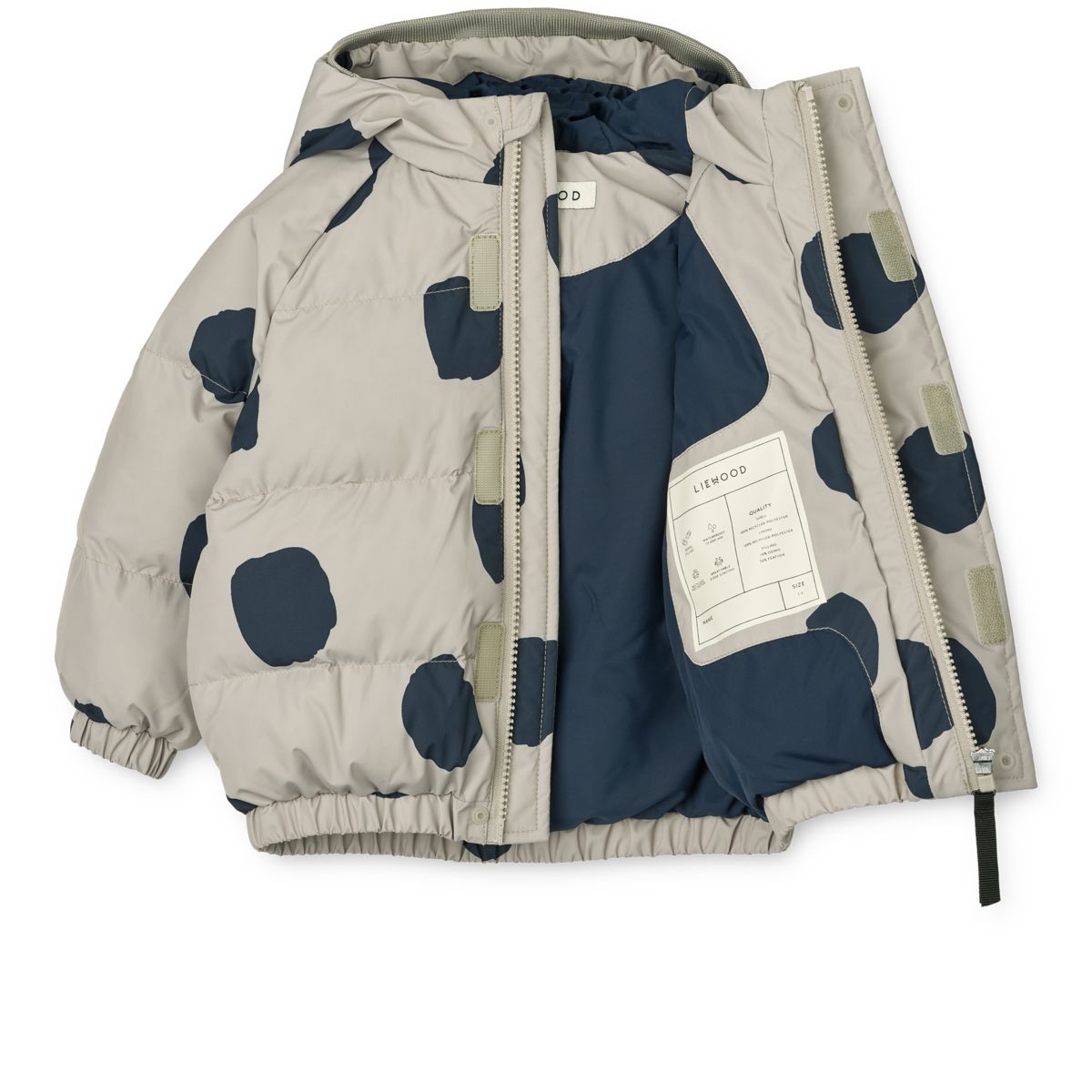 Liewood Veste ADELINA avec Oreilles - Spot dots / Mist - Veste