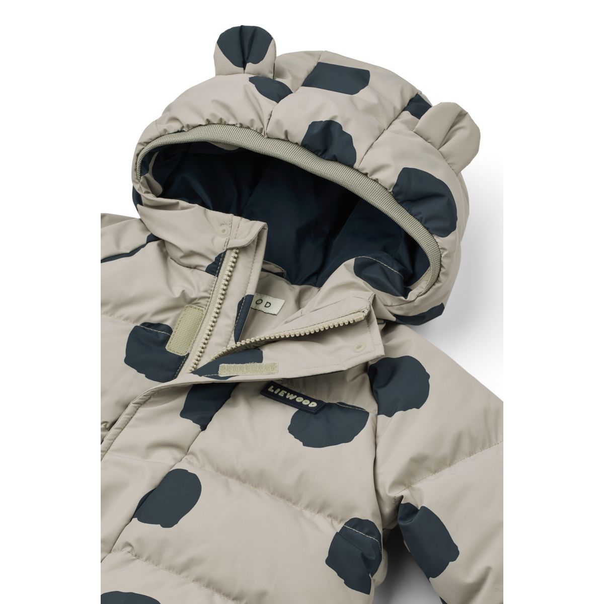 Liewood Veste ADELINA avec Oreilles - Spot dots / Mist - Veste