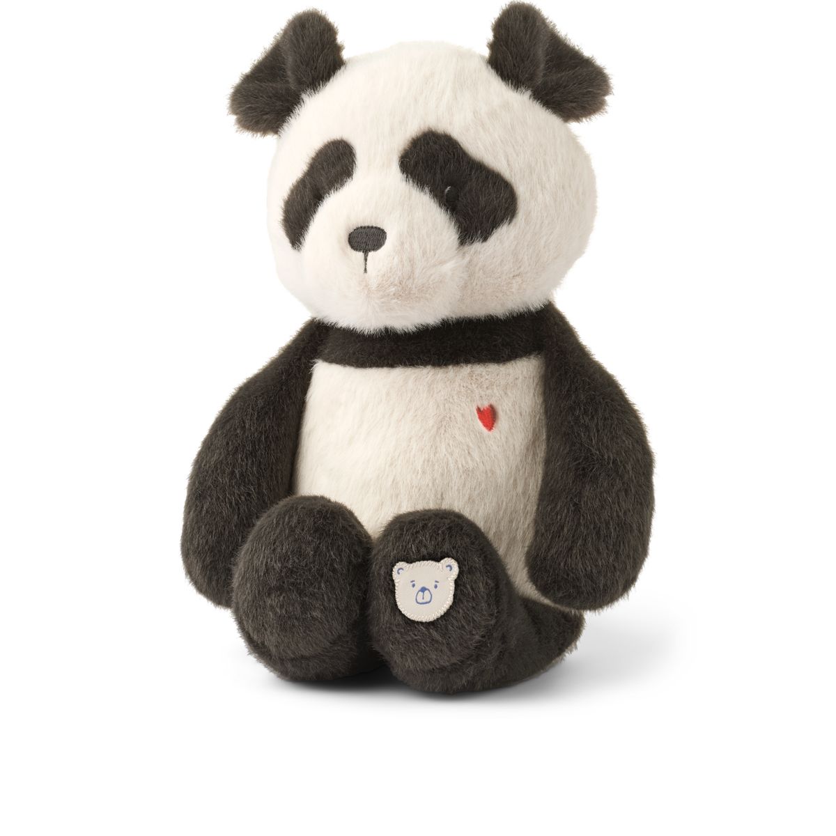 Liewood Peluche Panda BERTO - Sandy / Dark grey - Teddy