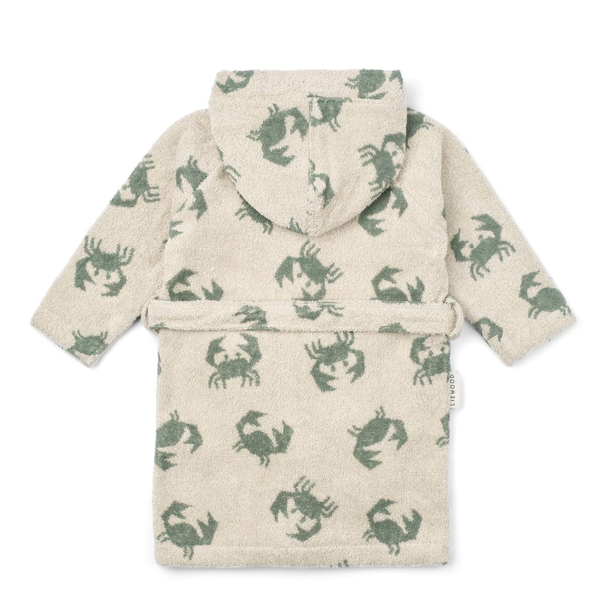 Liewood Peignoir Lilana - Crab / Sandy - Serviettes / Gants de toilettes