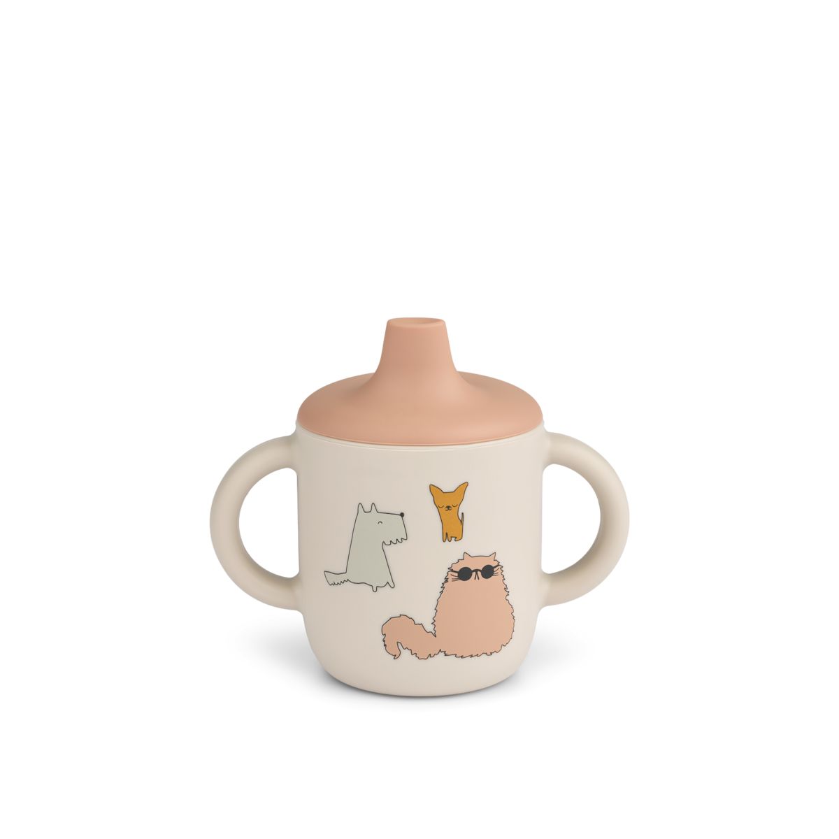 Liewood Gobelet NEIL - Cats and Dogs / Sandy - Gobelet